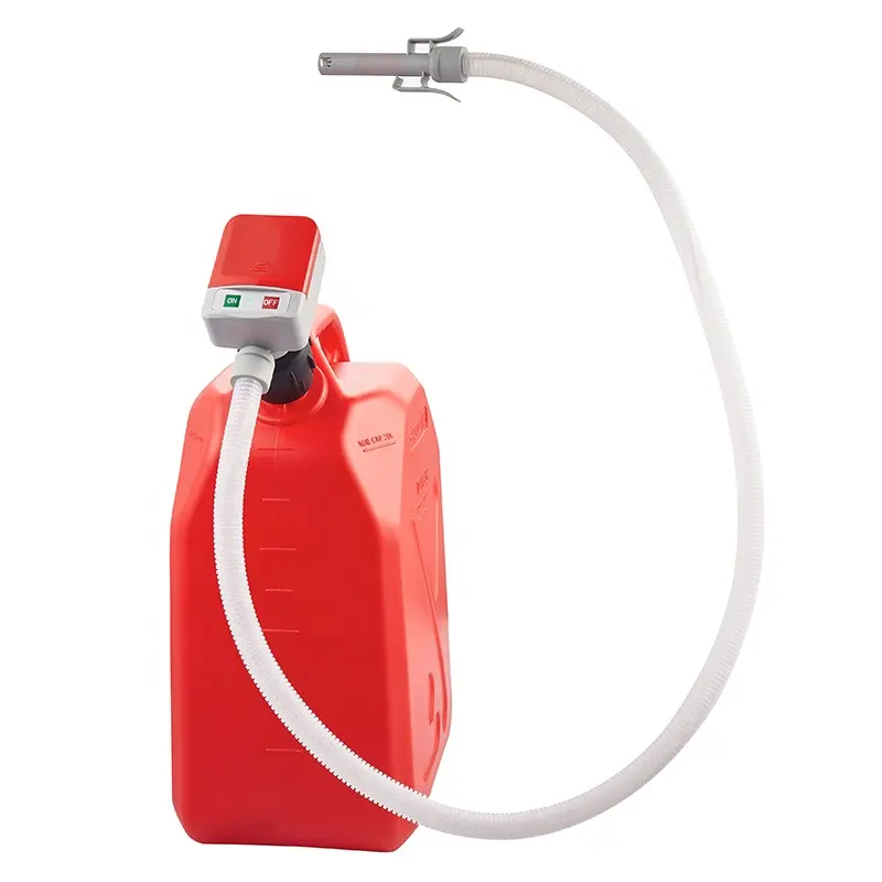 2AA Battery Powered Electric Gasoline Diesel Fuel Non-potable Water Small Plastic Transfer Pump