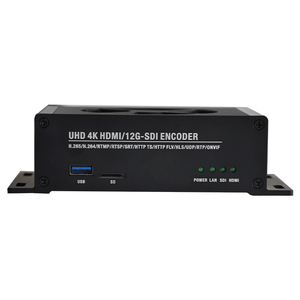 Potente funzione 12G SDI ingresso e UHD HD MI 4K @ 60 HD MI 4.2.2 H.265 codificatore Video - Product Image 2
