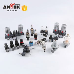 ANRUK BFC2000 1/4 Zoll Filter regler Schmierstoff geber mit manuellem Abfluss und Manometer für Automatisierung systeme - Product Image 1