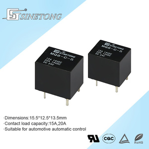 Sinetong MQ8-C-S thu nhỏ 5 pin công suất cao spdt Mini mạch chuyển tiếp điện với Protec kín 6V 9V 12V 24V max 20A - Product Image 3