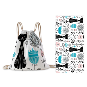 Çok fonksiyonlu 2 In 1 katlanır özel baskı cabrio plaj havlusu Tote çanta yaz mikrofiber baskılı plaj havlusu - Product Image 1