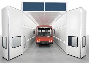 15m Large Bus <strong>Spray</strong> <strong>Booth</strong> CE Proved Bus/Truck Paint <strong>Booth</strong> Customized Truck Spay <strong>Booth</strong>