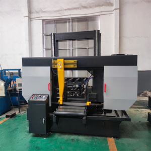 Büyük boy bant testere makinesi için Metal kesme verimli demir ve çelik kesici ile Motor Motor ve dişli çekirdek bileşenleri - Product Image 5