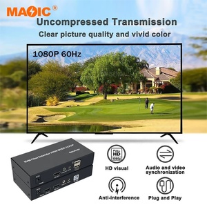 Hdmi Kvm光纤扩展器20千米HDMI光纤KVM扩展器 - Product Image 3