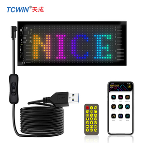 Tcwin Led Led ışık sert 12*28cm piksel COB LED piksel paneli XR stüdyo, perakende mağaza için 50 ° c yüksek sıcaklık operasyon Sanproof tasarım - Product Image 1