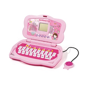 20 Funktionen pädagogisches Laptop-Spielzeug Kinder lernmaschine Interaktiver Computer in englischer Sprache mit LCD-Bildschirm und Maus