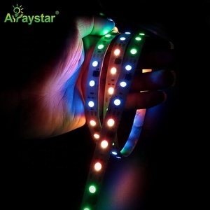 Magia RGBW ad alta densità UCS2904B IC LED striscia digitale DC12V/24V 60 LED/m colore sogno indirizzabile RGBW IP 67 LED striscia di luce