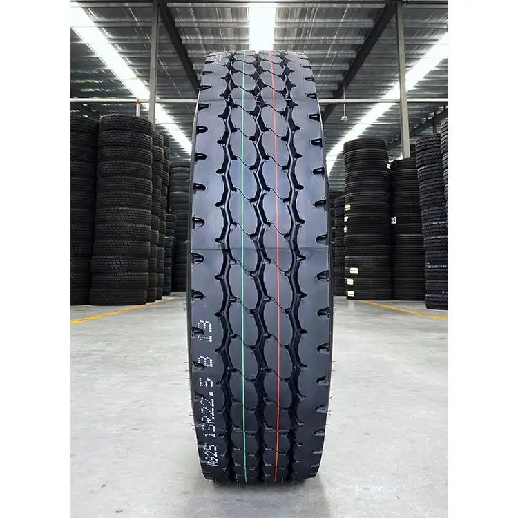 High Quality Truck Tires with Size 13R22.5 9.00R20 10.00R20 11.00R20 12.00R20 Truck tyres Oversized block pattern