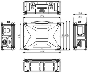Heavy Duty Notebook Hock-Resistant and Drop-Resistant All-Purpose Notebook <strong>Computer</strong> for Business and Industrial <strong>Use</strong> - Product Image 5