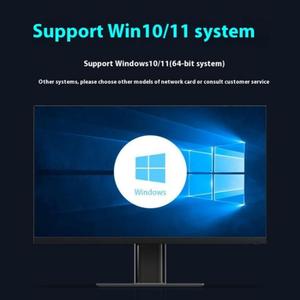 Orijinal fabrika ağ kartı BE6500 kablosuz ağ kartı sürücü ücretsiz 6500M Tri Band WiFi 7 USB 3.0 adaptörü PC için - Product Image 3