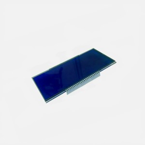 Pantalla LCD de elevador, 16 segmentos, STN, azul negativo, transmisiva, amplia temperatura, retroiluminación LED blanca, estática, 5V - Product Image 2