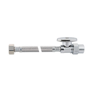 KLOE8113 F3/8&quot;C X F1/2&quot; Stainless Steel Wire Braided Flexible Metal <strong>Hose</strong> Shower Tube
