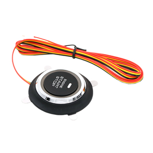 Kit de seguridad para coche, sistema de control remoto de arranque con una tecla, botón de control remoto automático para alarma de coche unidireccional - Product Image 1