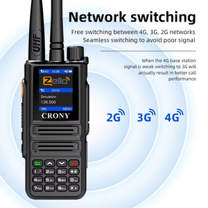 Miglior Radio Zello Poc + analogico Dual Mode globale 4G LTE rete Walkie Talkie Sim Card POC VHF UHF Android a due vie Radio - Product Image 5
