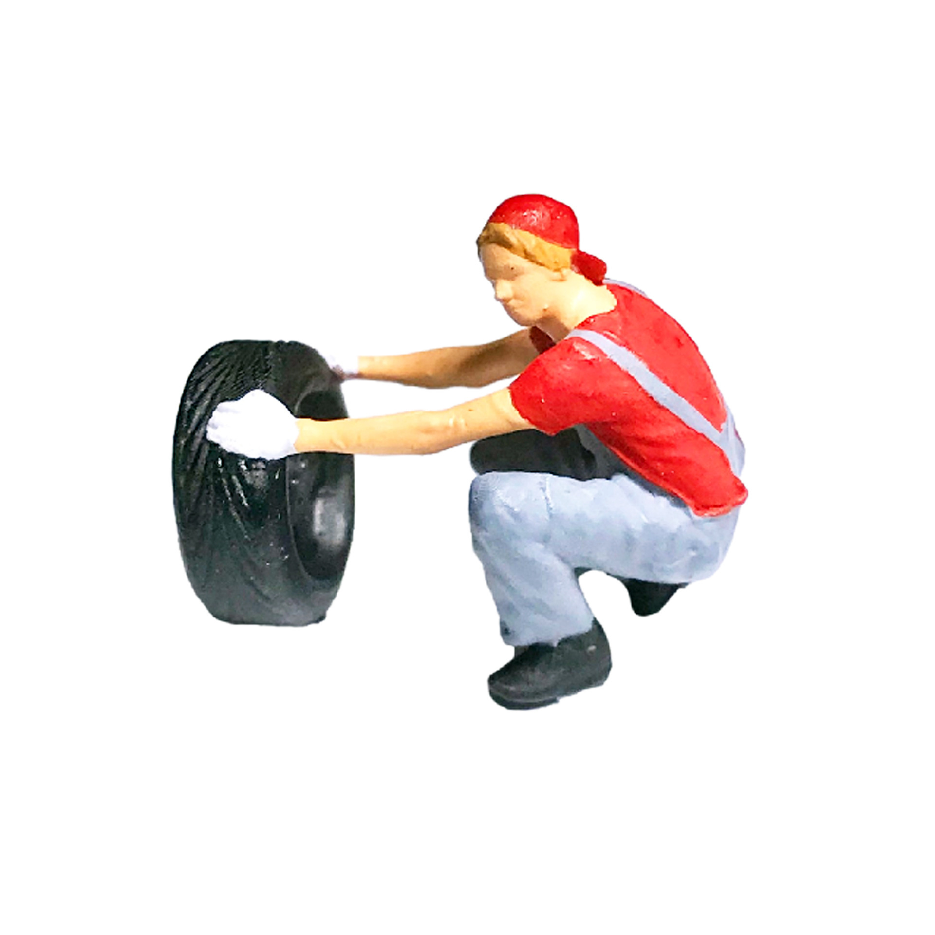Ruota di supporto per squat rossa