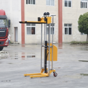 400Kg 1.7M tek çerçeve hafif yarı elektrikli istifleyici platformu ve çatal çift amaçlı istifleyici - Product Image 2
