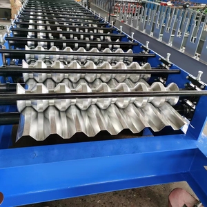 Hai Lớp tấm <span class=keywords><strong>Jupiter</strong></span> sóng kim loại tấm mái cuộn tạo thành máy - Product Image 3