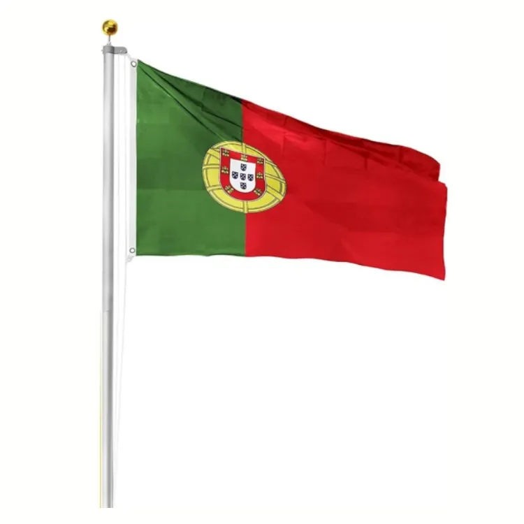 Promotion de taille personnalisée polyester pays drapeau national drapeau imprimé en soie drapeaux de tous les pays
