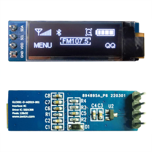 0,9 Zoll oled 128x32 Display 4-polige I2C-Schnittstelle PCB OLED-Modul