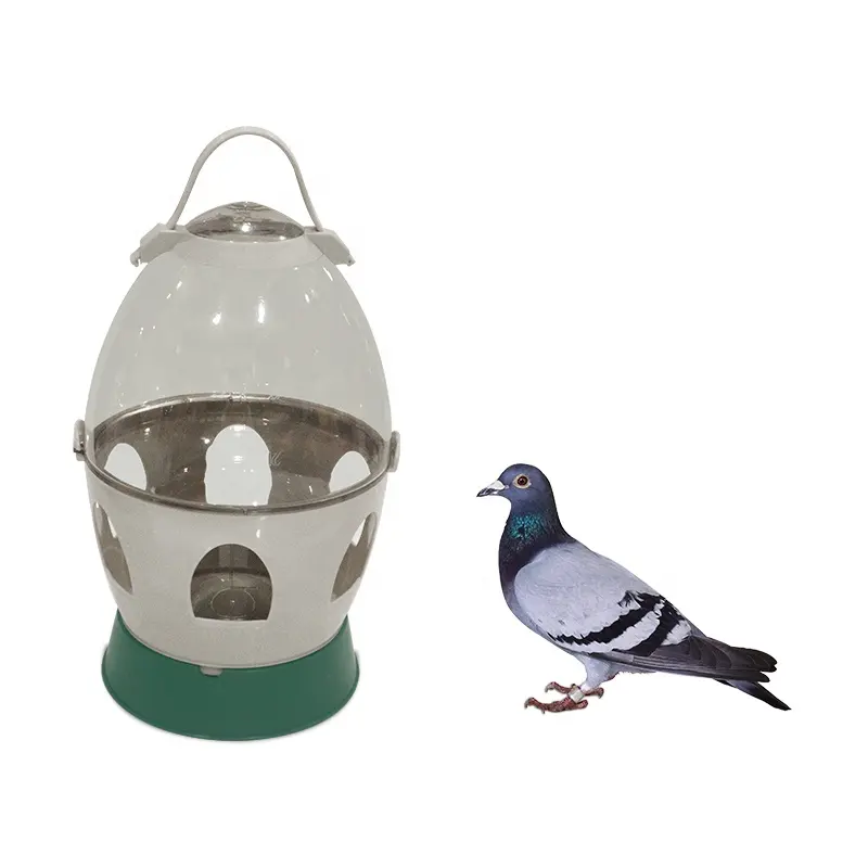 Customized Multiple Holes Pigeon Drinker For Birds Made Up PET+ABS Plastic Hot Selling Water Feeder