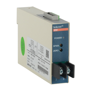 Acrel-Aislador de señal analógica de alta velocidad y medición precisa, sistema de dos hilos, salida de 4-20mA, entrada de 2-10V/0-10V