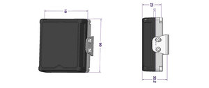 Sistema de Detección de punto ciego caliente lateral de autobús, camión grande, 24V - Product Image 6