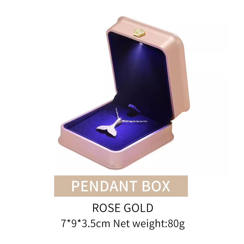 Boîte à pendentif Or Rose