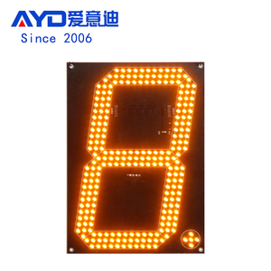 Nuova tecnologia RF telecomando ambra LED digitale prezzo del Gas segno 7 segmenti moduli Display a LED - Product Image 6