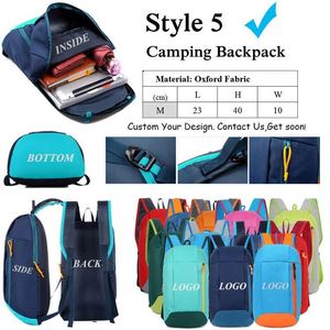 Custom Logo Waterproof <strong>Nylon</strong> Polyester Waterproof <strong>String</strong> Bag Sports Snakpack Portable Large-Capacity Printed Logo - Product Image 6