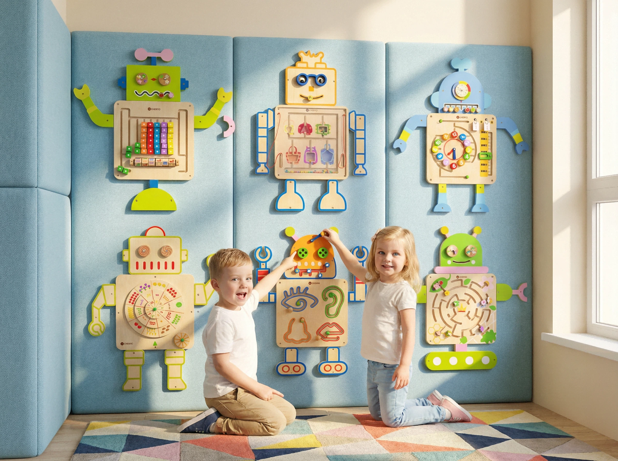 Robots, voitures et bateaux