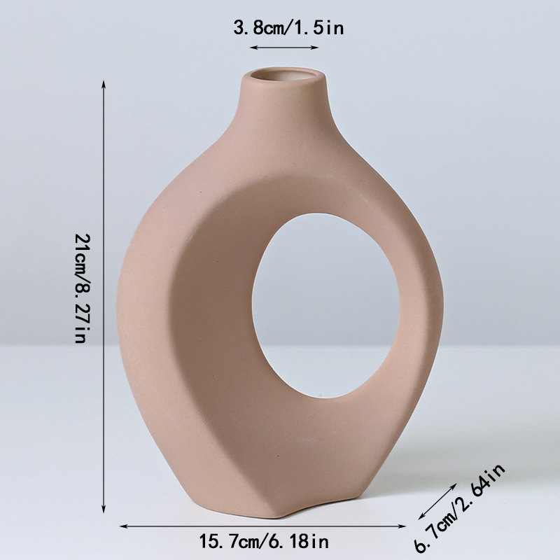 Vase marron Efoam