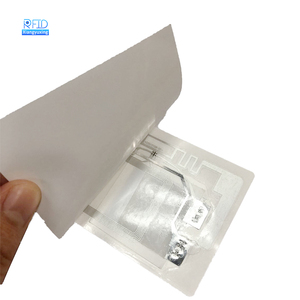 Dual-frequency RFID NFC UHF Tag with <strong>Temperature</strong> <strong>Sensor</strong> 13.56mhz 900mhz Paper Label Sticker with <strong>Temperature</strong> Log - Product Image 1