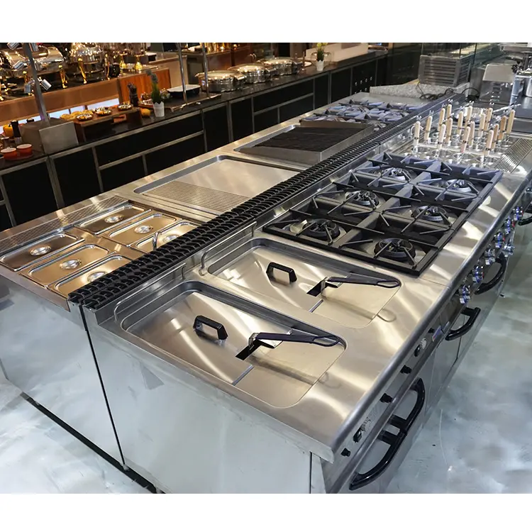 China / Dubai / Arabic Industrial Hotel Banquet Catering Restaurant Buffet Kitchen Equipment For Sale