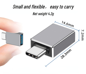 Adaptador De Conector USB 3.0 un Tipo C Adaptador USB C un adattatore 3.1 USB - Product Image 5