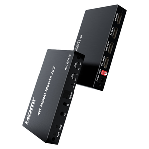 2x2 HDTV <strong>Matrix</strong> Converter 4K 60Hz 1080p Resolution Video &amp; Audio Splitters <strong>2</strong> in <strong>2</strong> Out and <strong>2</strong> Out Options - Product Image 5