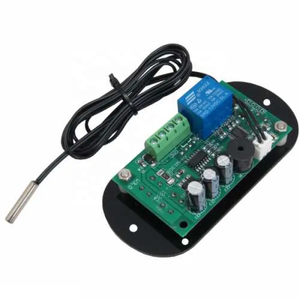 Controlador de temperatura del interruptor del termostato de la pantalla digital LED dual ajustable del XH-W1308 para 12V AC 110V-220V Sensor de calor frío - Product Image 3