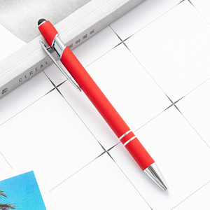 免费送货高品质二合一多功能金属笔带标志 - Product Image 4