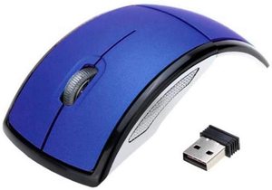 2.4G USB Wireless Arc Mouse Mini Foldable Design Easy-to-Carry Gaming Mouse for Laptop Notebook Desktop <strong>Computer</strong> - Product Image 2