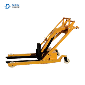 Portable Small Electric Hydraulic Forklift, Hydraulic <strong>Loading</strong> <strong>and</strong> <strong>Unloading</strong> Hydraulic Forklift for Trucks <strong>and</strong> <strong>Container</strong> - Product Image 3