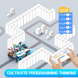Fern gesteuertes Roboters pielzeug für Kinder Fernsteuerung programmierung blockiert Kinder pädagogisches Spielzeug für die frühe Kindheit - Product Image 3