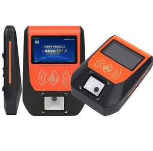 Terminal de autobús Nfc Qr código Usb Mifare Desfire Reader Bus máquina de validación lector de tarjetas de transporte - Product Image 1