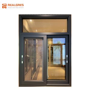 Realgres Hurricane Proof Sliding Aluminum <strong>windows</strong> Bullet Proof Kitchen <strong>windows</strong> and Doors - Product Image 2