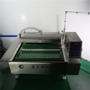 Shandong Kangbeite DZ-1000 macchina per il confezionamento sottovuoto controllata da <span class=keywords><strong>Computer</strong></span> nuova carta per imballaggi in fogli di pollo