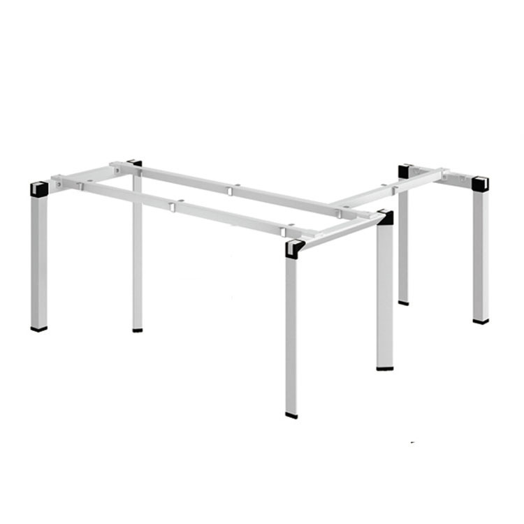 L-shape table frame