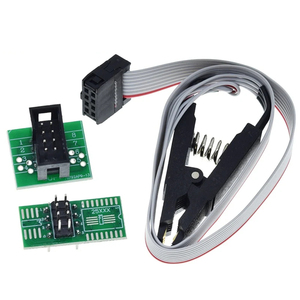 Clip de prueba SOIC8 SOP8 para EEPROM 93CXX/25CXX/24CXX programación en circuito en programador USB TL866CS TL866A EZP 2010 - Product Image 2