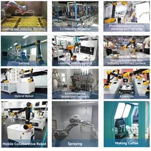 5KG Payload Collaborative <strong>Robot</strong> 6 Axis Industrial Robotic Arm Pick and Place Welding Cobot <strong>Robot</strong> Arm - Product Image 6