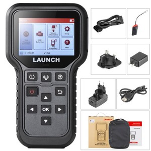 2025 strumento per lettore di codici TPMS CRT5011E (315 + 433MHz) supporta lettura/attivazione/programma/Relearn/Reset/Test portachiavi