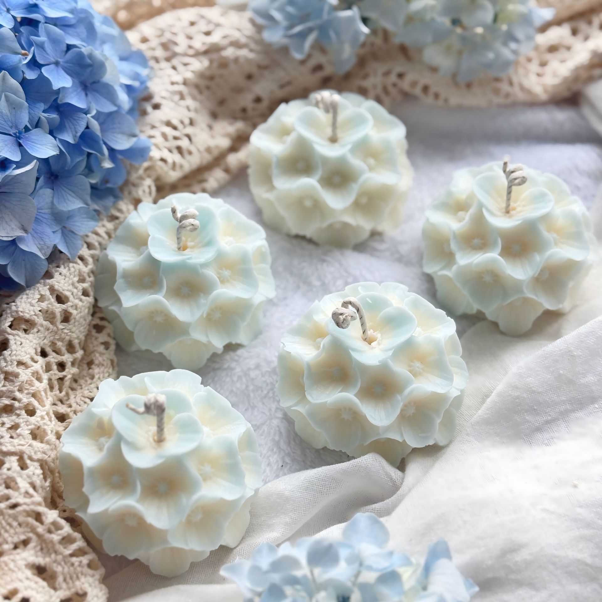 Frost White Cyanotic Blue (Fragrance: Roof Garden)