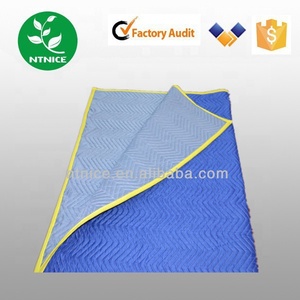 72 "* 80" ağır Polyester mobilya taşıma battaniyeleri 50-55lbs