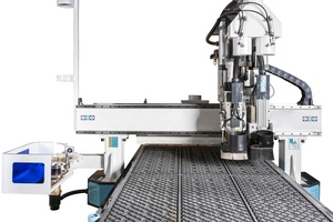 Automatisches Laden und Entladen von Nesting Atc Cnc Router Cnc Schneide maschine Holz fräser für die Herstellung von Küchen schrank türen - Product Image 3